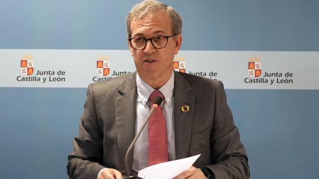 Mariano Veganzones, consejero de Industria, Comercio y Turismo de la Junta de Castilla y León