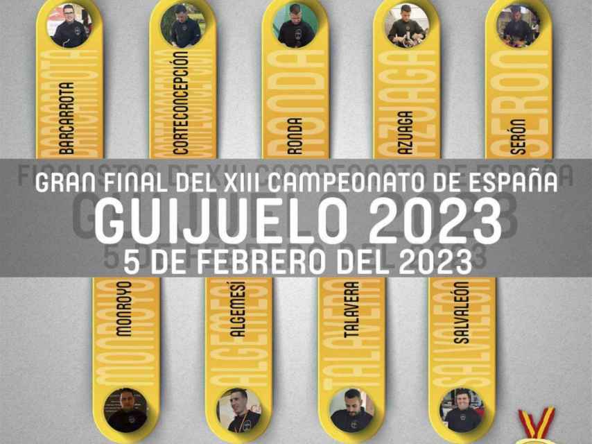 La Final del XIII Campeonato de España de Cortadores de Jamón será en Guijuelo