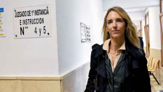 Cayetana Álvarez de Toledo, en el Juzgado de Instrucción número 3 de Zamora