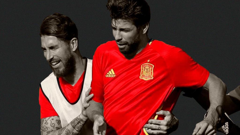 Sergio Ramos y Piqué, dos diferentes para regresar la y una realidad