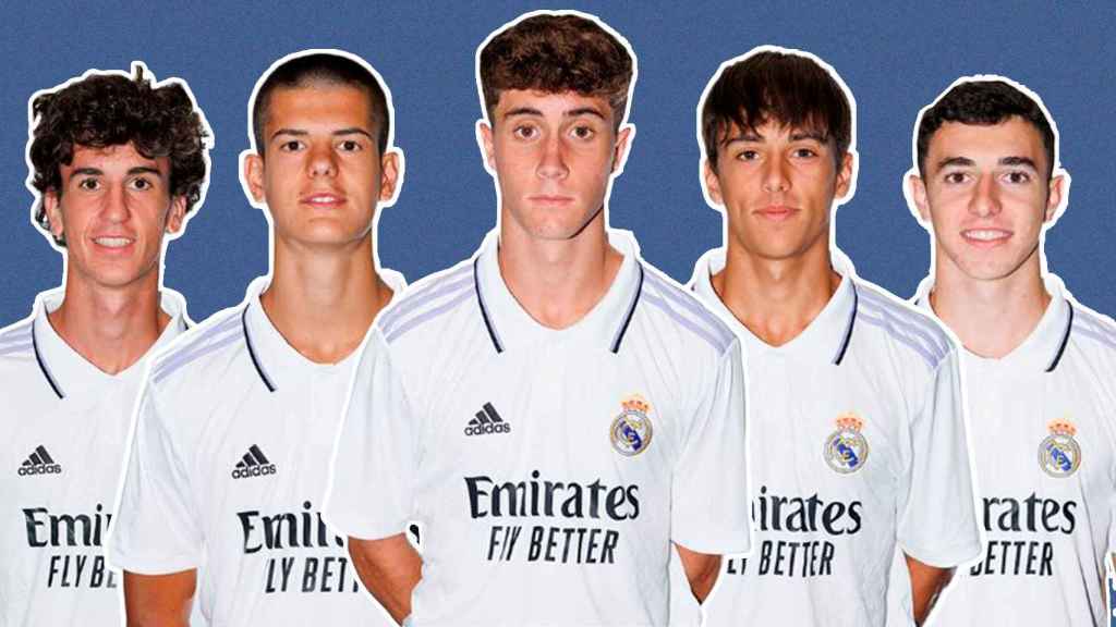 ¿Qué edad tienen los juveniles del Real Madrid