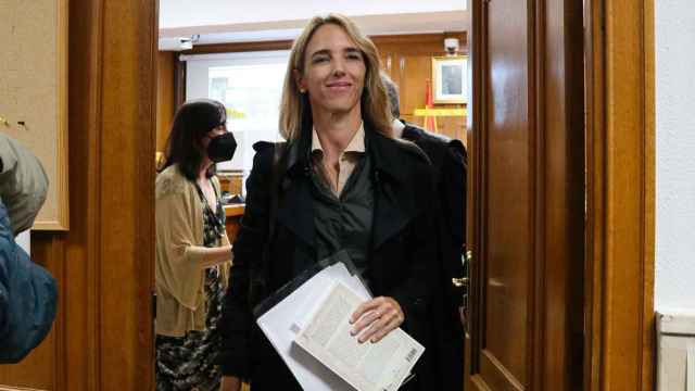 Cayetana Álvarez de Toledo, a la salida del juicio este miércoles en Zamora.