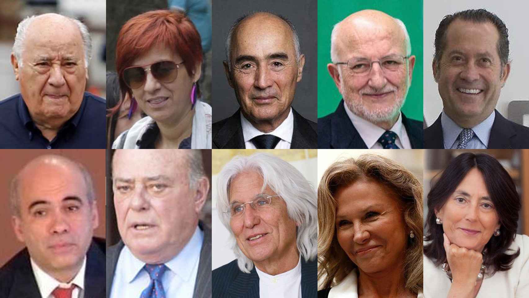 La fortuna de los 100 ricos de la lista Forbes España se reduce un 7% en 2022 por la caída del patrimonio de Amancio Ortega
