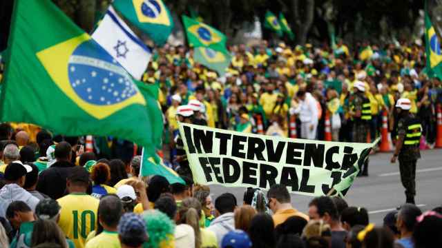 Las protestas en contra de Lula en las calles de Brasil.