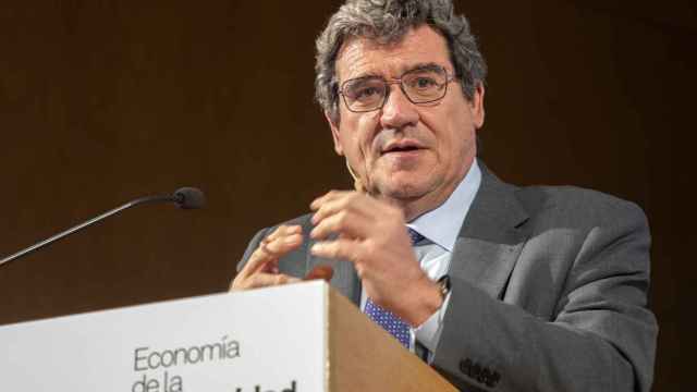 El ministro de Seguridad Social, José Luis Escrivá, en el Congreso Internacional de Economía de la Longevidad en Salamanca.