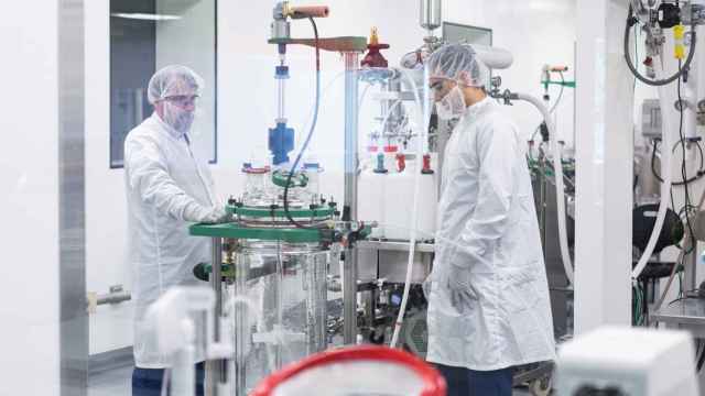 Imagen de una de las plantas de producción de vacunas de Moderna.