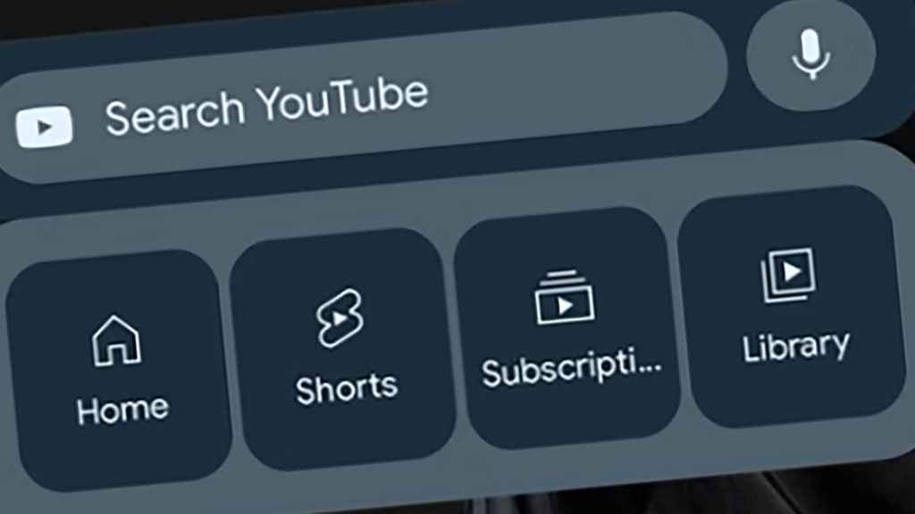 YouTube en Android estrena dos nuevos widgets
