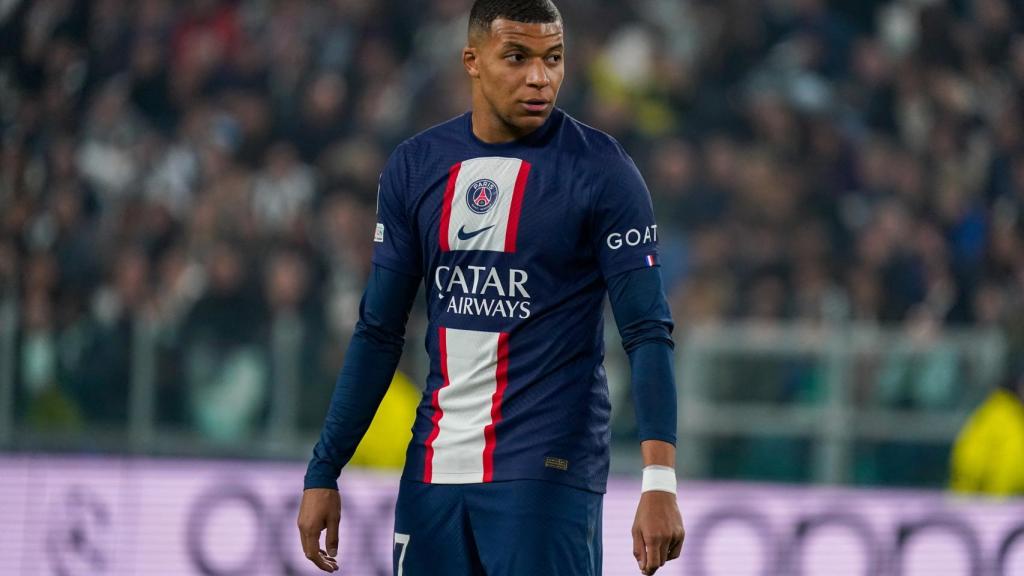 Kylian Mbappé, con el PSG