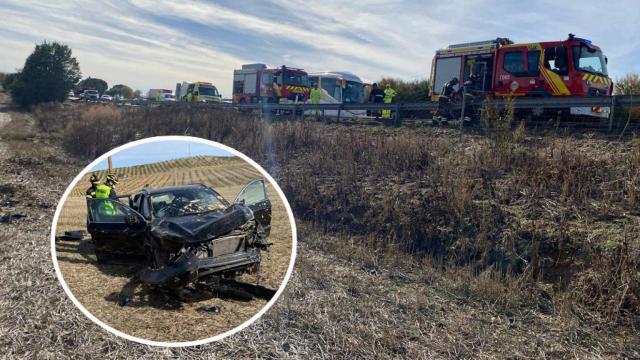 Accidente en Rueda, en la provincia de Valladolid