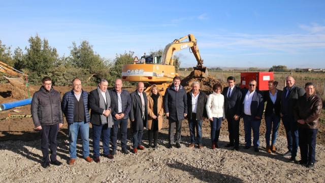 El presidente de la Junta presenta las mejoras del depósito regulador del abastecimiento de agua del alfoz de Zamora