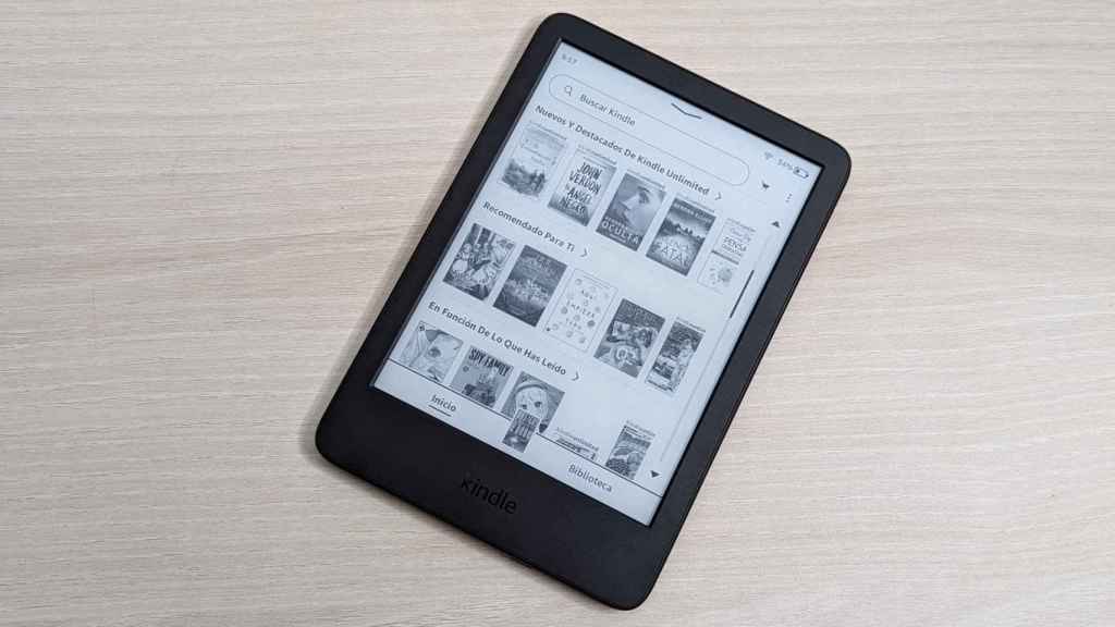 The Kindle interface has changed in recent versions
