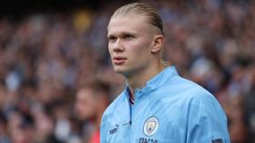 Erling Haaland, con el Manchester City