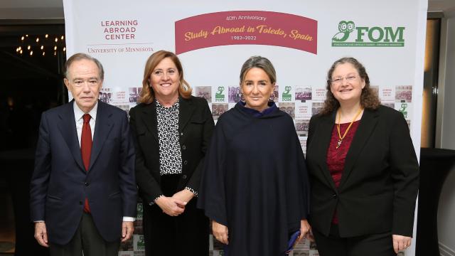 Gregorio Marañón, Rosa Ana Rodríguez, Milagros Tolón y Rachel Croson. Foto: Óscar Huertas.