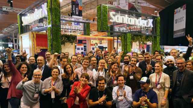 Santander X  en Web Summit.