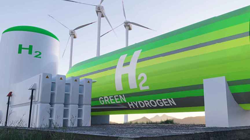 Proyecto de generación de hidrógeno verde.