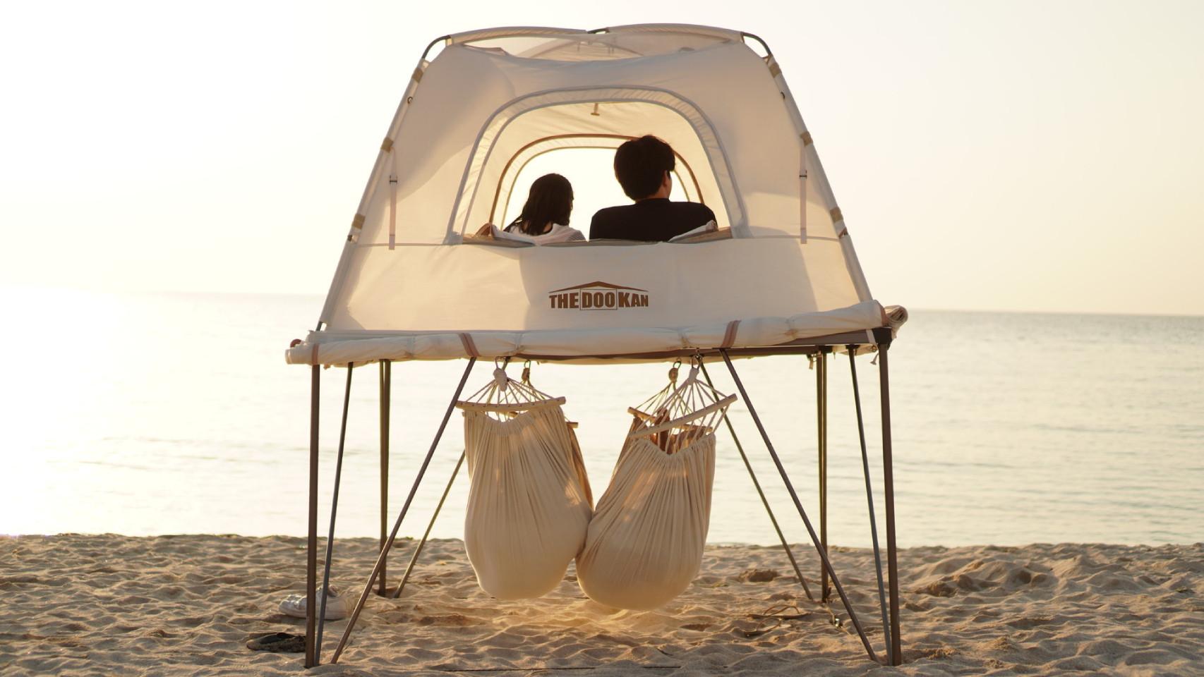 Tienda De Campaña Para 2 Personas Para Acampar Camping Playa