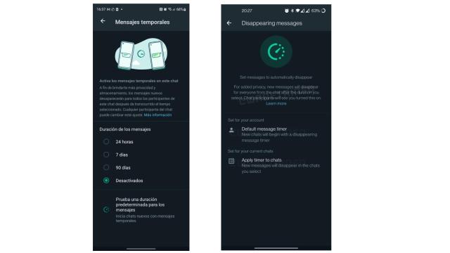 Whatsapp Permitirá Activar Los Mensajes Que Se Autodestruyen En Todos Los Chats Que Quieras A La Vez 2683