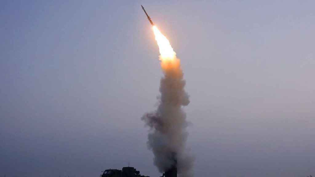 Un misil balístico de Corea del Norte.