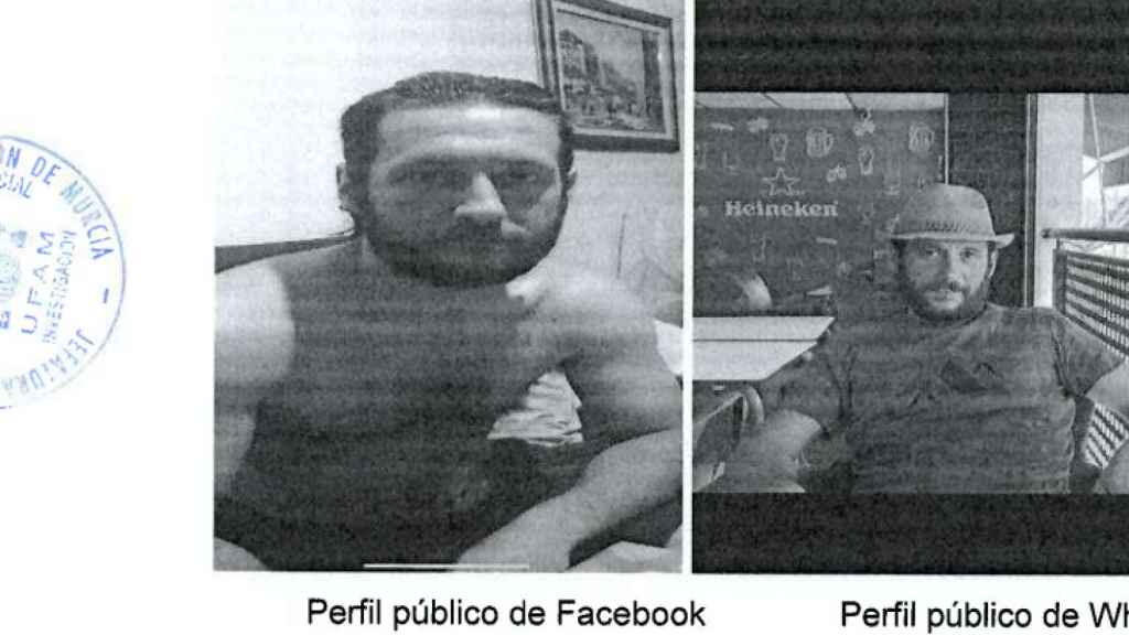 Las fotos de Patricio M. C., alias 'El Macho', que figuran en las diligencias de la Policía Nacional.