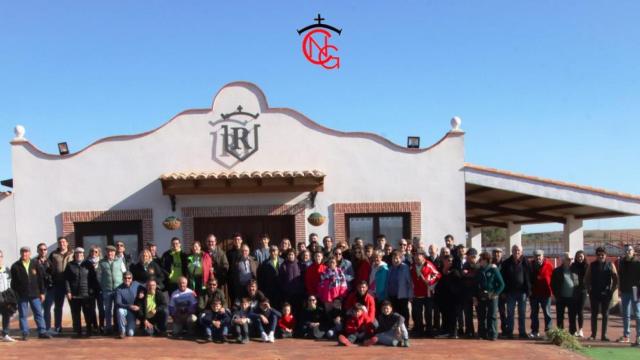 Excursión de La Empalizada a la finca Equinotauro, de Alaejos