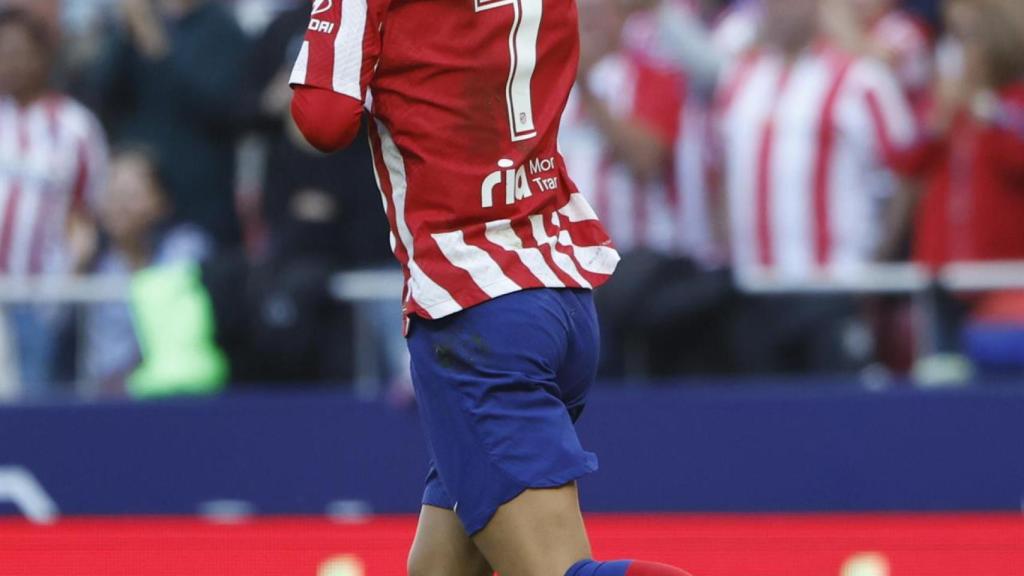 Joao Félix, celebrando un gol con el Atlético de Madrid en La Liga 2022/2023