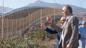 El vicepresidente de Vox, Javier Ortega Smith, durante su visita a Melilla.