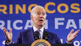 Joe Biden durante un acto de campaña en Nuevo México el pasado 3 de noviembre.