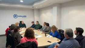 Reunión del Comité de Dirección del PP de Zamora, este lunes.