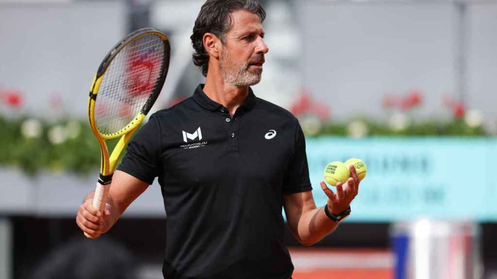 El entrenador de tenis Patrick Mouratoglou