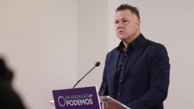 El diputado de Podemos en Andalucía Juan Antonio Delgado.