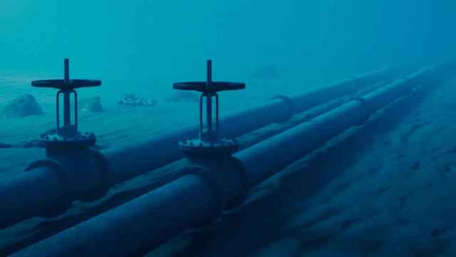 Gasoducto submarino.