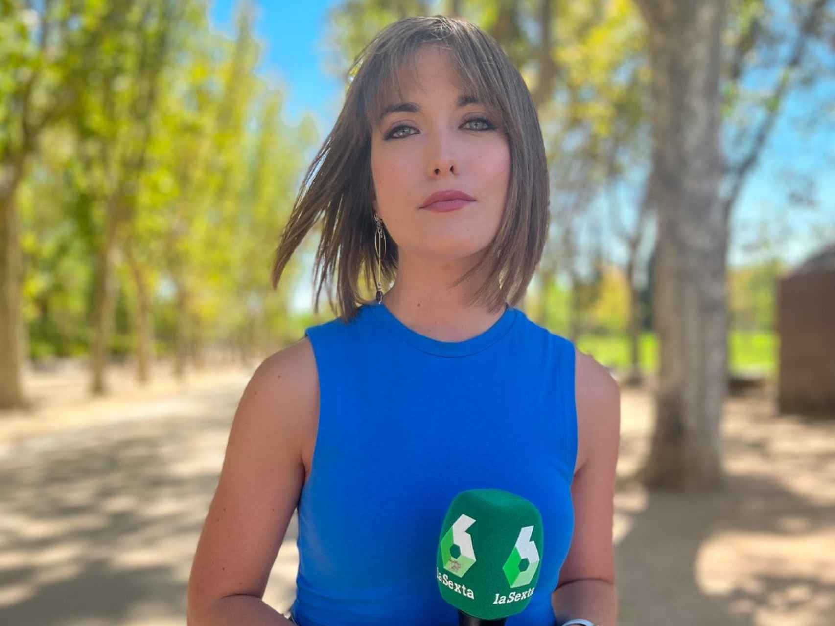La periodista vallisoletana Sara Rincón.