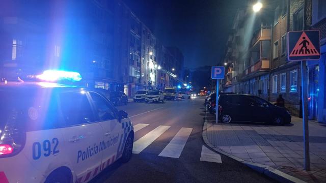 Calle Hípica, lugar en el que se ha procedido al rescate del hombre de 80 años