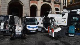 Presentación de la nueva maquinaria del servicio de basuras de Zamora