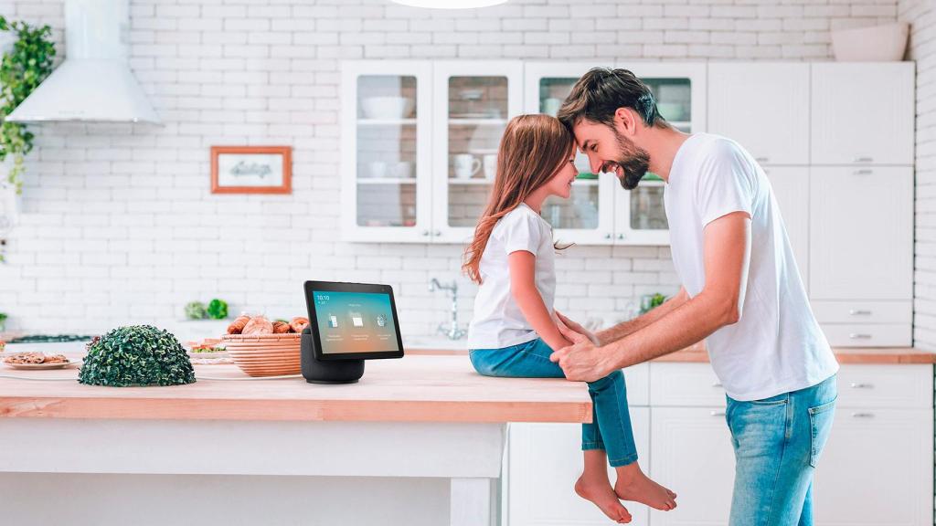 Alexa in the kitchen