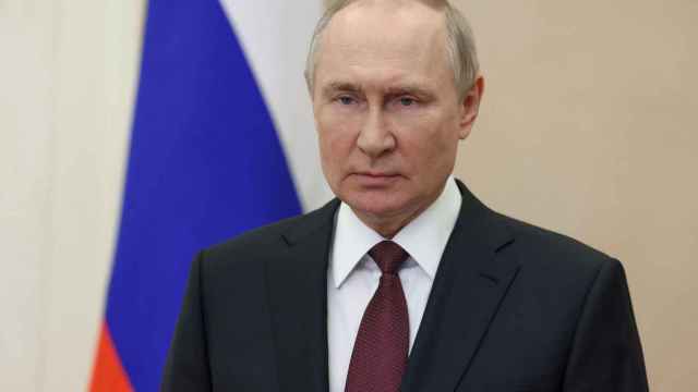 El presidente de Rusia, Vladímir Putin, este jueves en Moscú.
