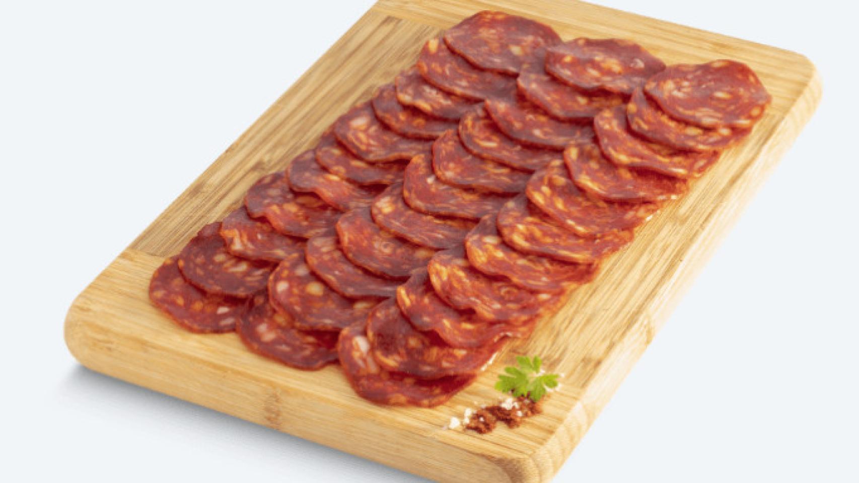 El nuevo chorizo de león que arrasa en Aldi el paquete de 100 gramos