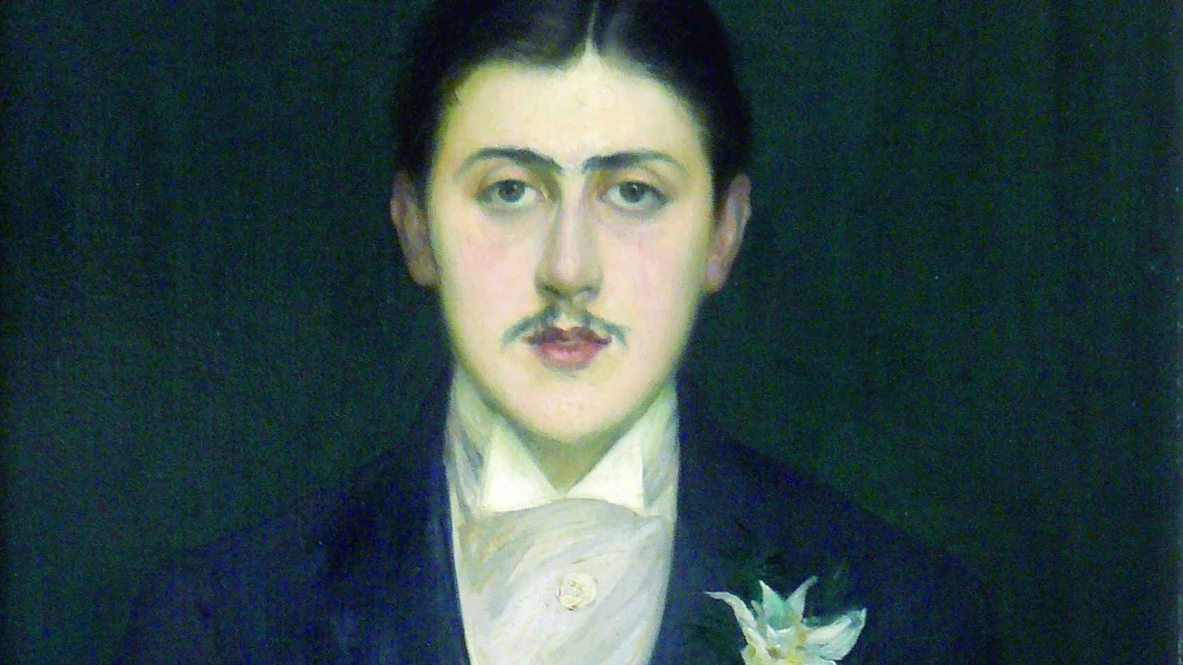 Retrato de Proust realizado por Jacques-Émile Blance, 1892