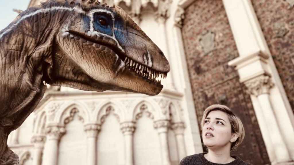 Pepito', el famoso dinosaurio de Cuenca, protagoniza una nueva película