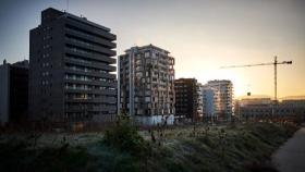 Barrio Lezkairu de Pamplona.