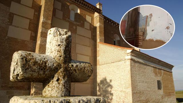 Iglesia de Santa María de la Asunción en Ventosa de la Cuesta y los frescos que han aparecido