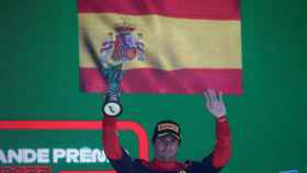 Carlos Sainz Jr., en el Gran Premio de Brasil de la F1 2022