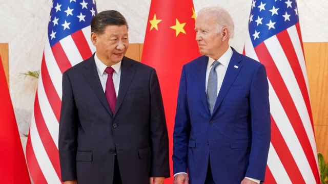 Joe Biden y Xi Jinping durante la cumbre del G20.