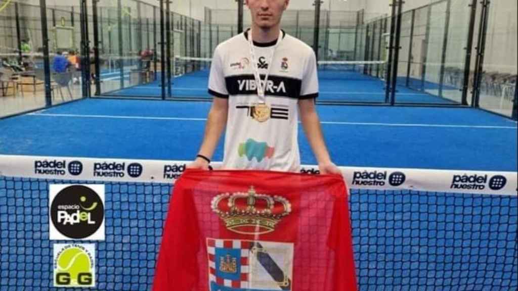 El ganador de la medalla de bronce en el Campeonato de Castilla y León de Menores