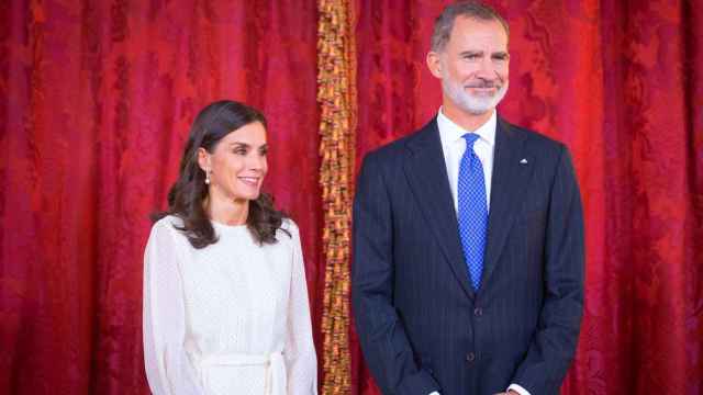 Felipe VI y Letizia el pasado 3 de noviembre.