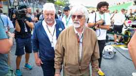 Bernie Ecclestone en el Gran Premio de Brasil