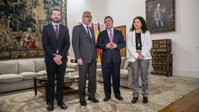 Reunión con el presidente del Consejo de Seguridad Nuclear. Foto: JCCM.