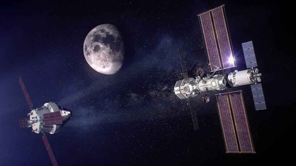 Futuras naves tripuladas parecidas a Orion viajarán hasta la base lunar Gateway. / NASA Johnson