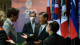 Momento en el que Xi Jinping abronca a Justin Trudeau en la cumbre del G20.