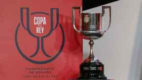 El trofeo de la Copa del Rey